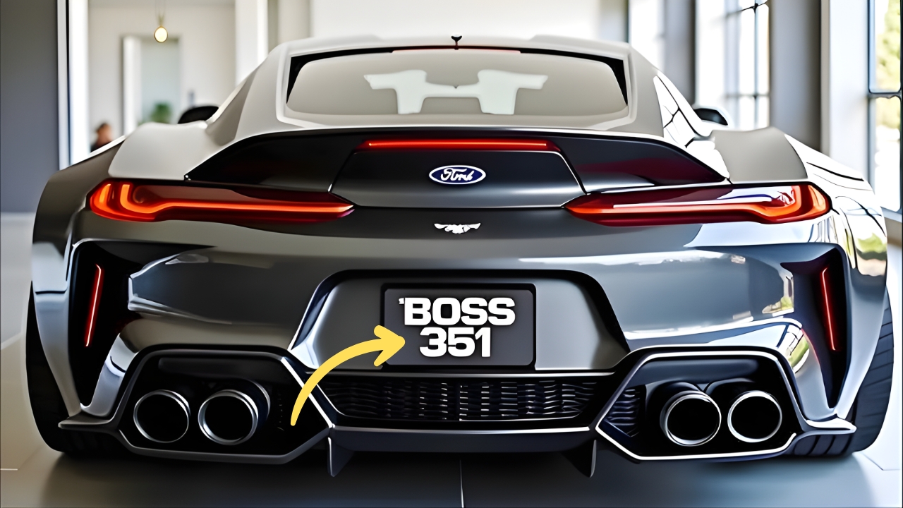 Ford Mustang Boss 351 2026